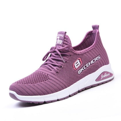 Women Sneakers 2020 Ladies Sports Shoes Ladies Trainers Platform Woman Baskets Femme Dames Black Mujer Tenis Feminino - Mall4Me