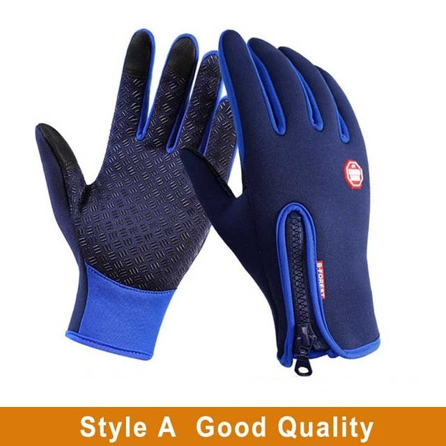 Windproof Winter Warm Gloves Snow Ski Gloves Snowboard Gloves Motorcycle Riding Winter Touch Screen Gloves - Mall4Me