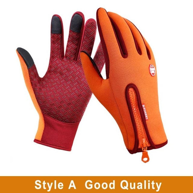 Windproof Winter Warm Gloves Snow Ski Gloves Snowboard Gloves Motorcycle Riding Winter Touch Screen Gloves - Mall4Me