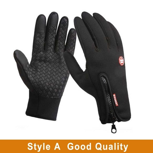 Windproof Winter Warm Gloves Snow Ski Gloves Snowboard Gloves Motorcycle Riding Winter Touch Screen Gloves - Mall4Me