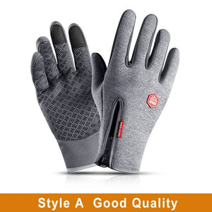 Windproof Winter Warm Gloves Snow Ski Gloves Snowboard Gloves Motorcycle Riding Winter Touch Screen Gloves - Mall4Me