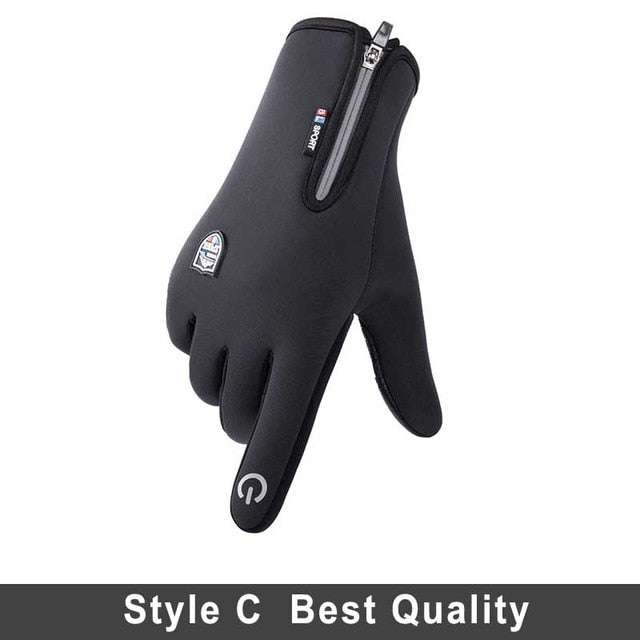 Windproof Winter Warm Gloves Snow Ski Gloves Snowboard Gloves Motorcycle Riding Winter Touch Screen Gloves - Mall4Me