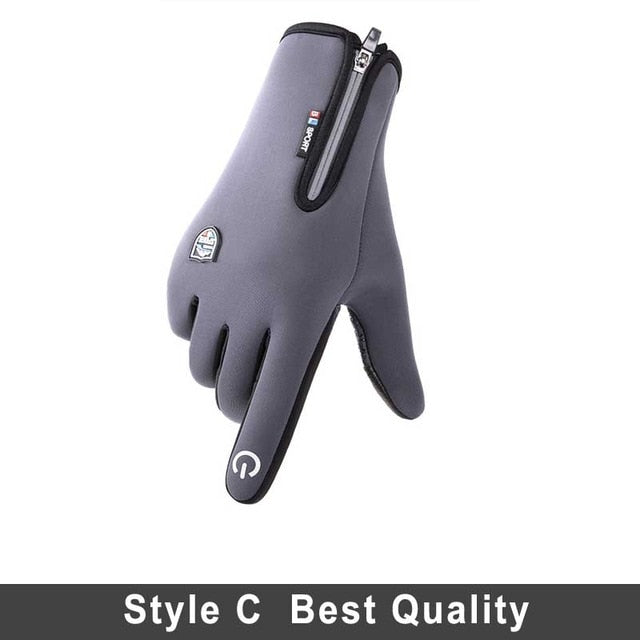 Windproof Winter Warm Gloves Snow Ski Gloves Snowboard Gloves Motorcycle Riding Winter Touch Screen Gloves - Mall4Me