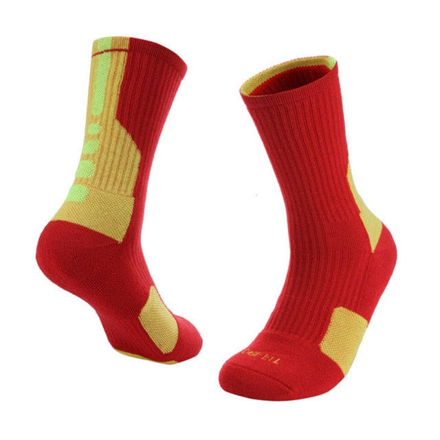 USHINE professional outdoor Sport cycling socks basketball football soccer running trekking socks men women - Mall4Me