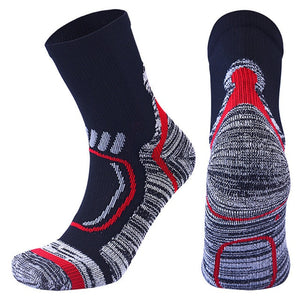 USHINE professional outdoor Sport cycling socks basketball football soccer running trekking socks men women - Mall4Me