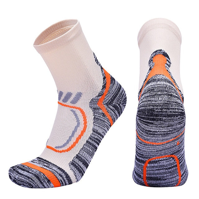 USHINE professional outdoor Sport cycling socks basketball football soccer running trekking socks men women - Mall4Me