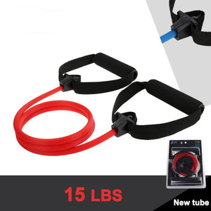 Elastic Resistance Bands Sets Workout Rubber For Fitness Sports Gym Exercise Training - Mall4Me