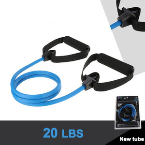 Elastic Resistance Bands Sets Workout Rubber For Fitness Sports Gym Exercise Training - Mall4Me