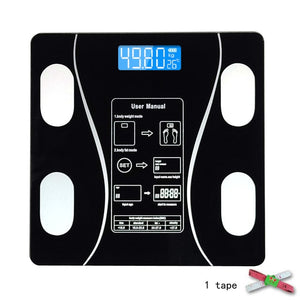 Body Fat Scale Smart Wireless Digital Analyzer With Smartphone App Bluetooth - Mall4Me