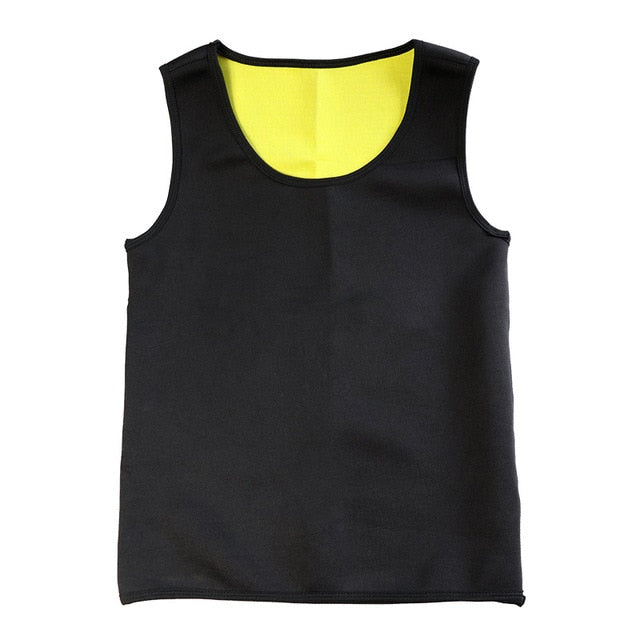 Slimming Belt Belly Men Slimming Vest Body Shaper Neoprene Abdomen Fat Burning Shaperwear Waist Sweat Corset Weight - Mall4Me