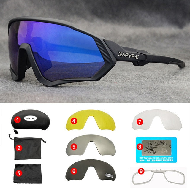 Cycling Glasses MTB Bike Glasses Eyewear Running Fishing Sports Polarized Bicicleta Cilismo Lentes Cycling Sunglasses Men women - Mall4Me