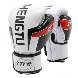 ZTTY Kick Boxing Gloves for Men Women PU Karate Muay Thai Guantes De Boxeo Free Fight MMA Sanda Training Adults Kids Equipment - Mall4Me