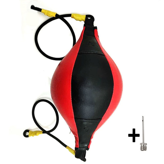 PU Punching Ball Pear Boxing Bag Training Reaction Speed Speed Balls Muay Thai Punch Boxe Fitness Sports Equipment Training - Mall4Me