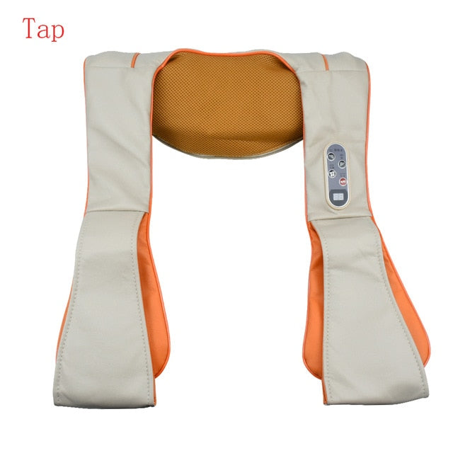 Electrical Back Shoulder Body Neck Massager Multifunctional Infrared Heated Kneading - Mall4Me