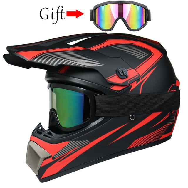 Free shipping Professional Racing Motocross Helmet ATV Motorcycle Shell For Off-Road Casco Dirt Bike Cartoon Children Helmet - Mall4Me