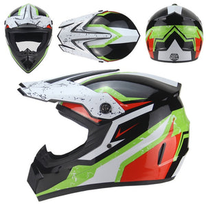 Cross Country Motorcycle Helmet Men's Mountain Downhill Helmet Women's High Race Motorcycle Helmet Kart Protective ATV Helmet - Mall4Me